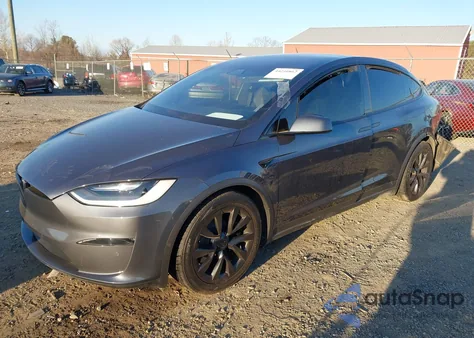 2022 Tesla Model X Dual Motor All-Wheel Drive from USA, damaged, VIN 7SAXCAE51NF361877